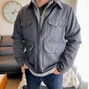 filson bell bomber jacket